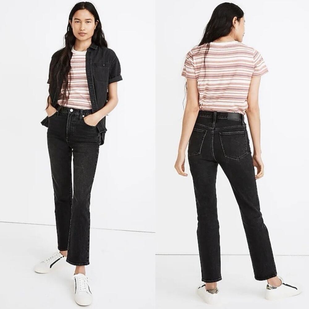 Madewell Slim Demi-Boot Jeans in Barnsbury Wash